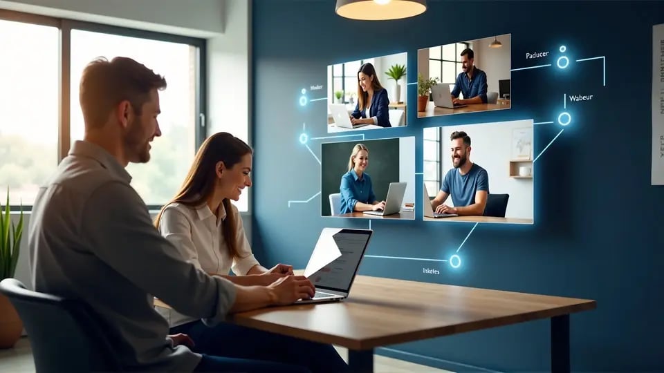 Marketing team repurposing