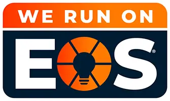 We Run on EOS Badge