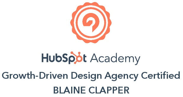 Growth-Driven Design Agency Certified Blaine Clapper